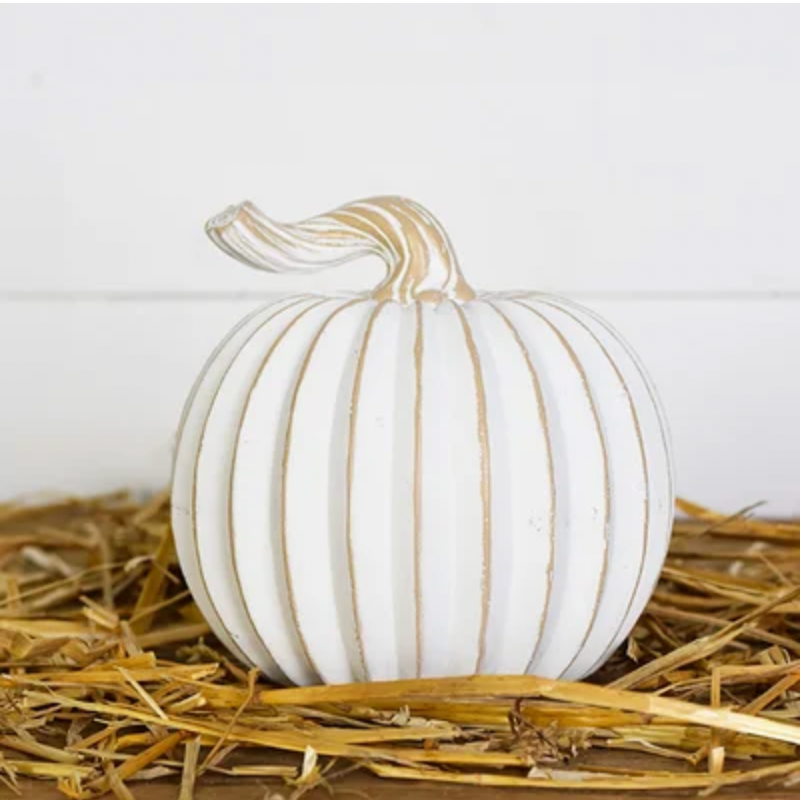 White Wood Pumpkin