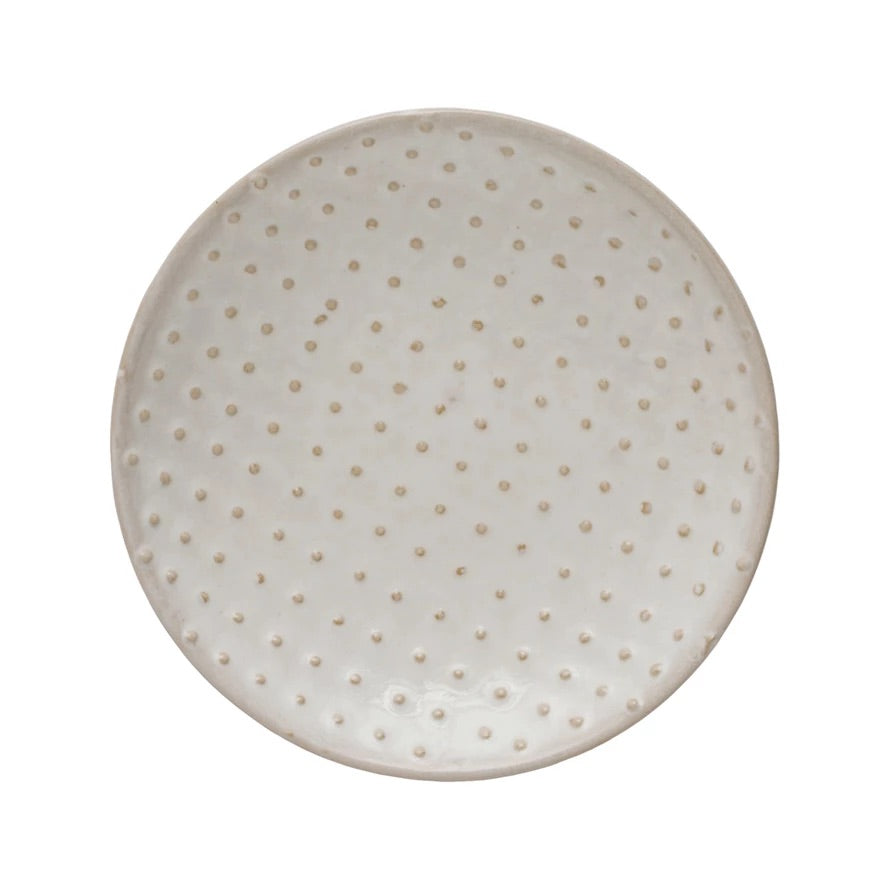 Round Hobnail Embossed Plate