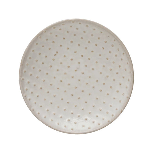 Round Hobnail Embossed Plate