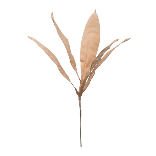 Faux Reed Leaf Stem